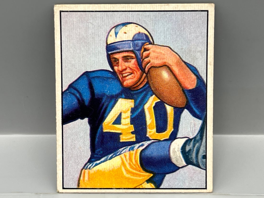 1950 Bowman #57 Elroy Hirsch RC (HOF) - Rams (1 of 2)