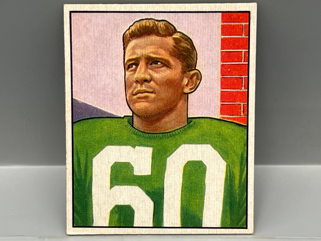 1950 Bowman #132 Chuck Bednarik (HOF) - Eagles  - Sharp (1 of 2)