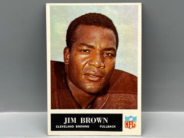 1965 Philadelphia #31 Jim Brown (HOF) - Browns
