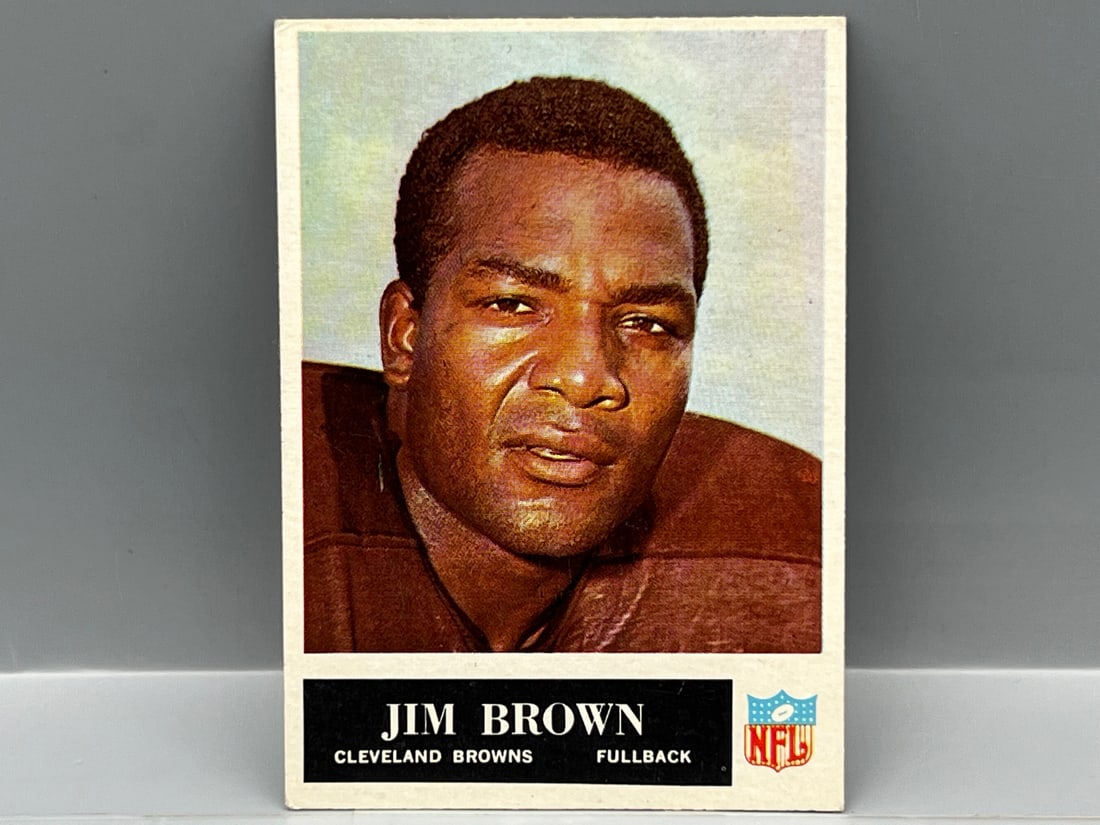 1965 Philadelphia #31 Jim Brown (HOF) - Browns: 1965 Philadelphia #31 Jim Brown (HOF) - Browns