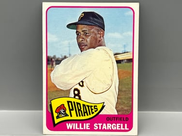 1965 Topps #377 Willie Stargell (HOF) - Pirates