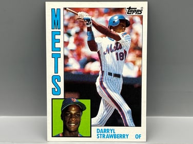 1984 Topps Darryl Strawberry RC #182