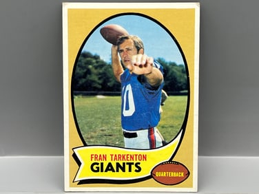 1970 Topps #80 Fran Tarkenton (HOF) - Giants