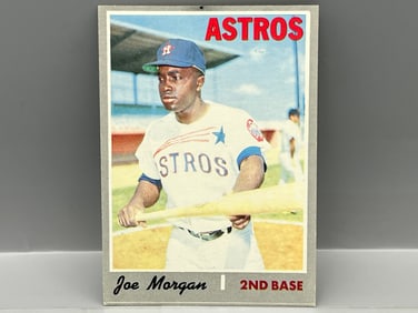 1970 Topps #537 Joe Morgan (HOF) - Astros