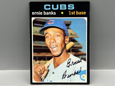 1971 Topps #400 Ernie Banks (HOF) - Cubs