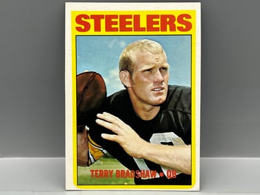 1972 Topps #150 Terry Bradshaw (HOF) - Steelers  - 2nd Year Card