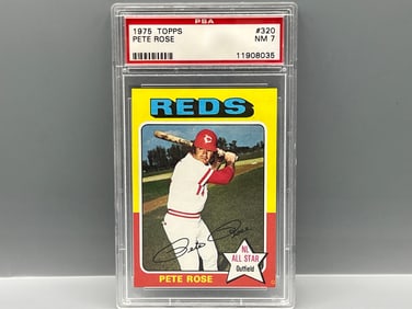 1975 Topps Pete Rose #320 PSA NM 7