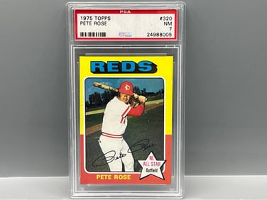 1975 Topps Pete Rose #320 PSA NM 7