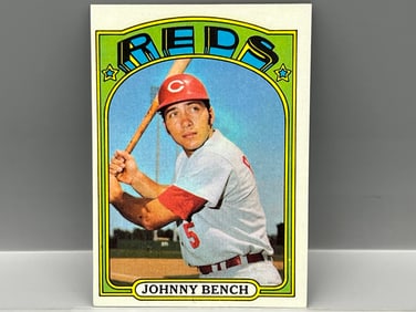 1972 Topps Johnny Bench #433