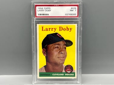 1958 Topps Larry Doby #424 PSA NM 7