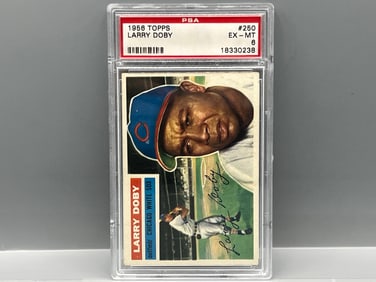 1956 Topps Larry Doby #250 PSA EX-MT 6