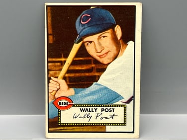 1952 Topps Wally Post RC #151