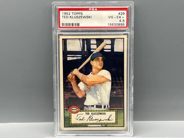 1952 Topps Ted Kluszewski #29 PSA VG-EX+ 4.5