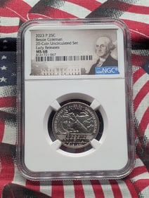 2023-P Bessie Coleman Quarter - NGC MS68 *Early Release*