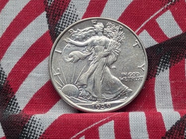 1939 Walking Liberty Half Dollar *AU*