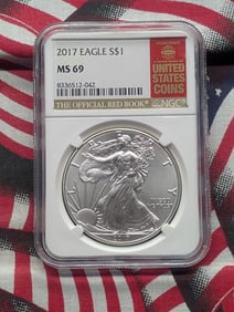 2017 American Silver Eagle - NGC MS69