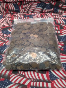 Bag of 1,000 Lincoln Wheat Cents