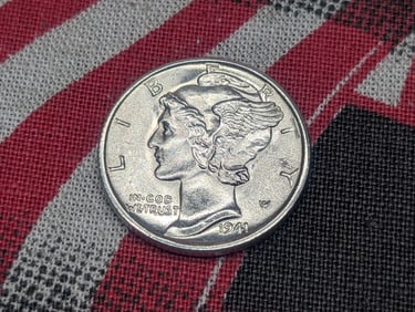 *BU* 1941-S FSB Mercury Silver Dime