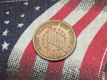 *AU* 1863 The Flag of Our Nation - If Anybody Attempts to Tear it Down - Shoot Him on The Spot -