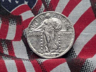 *AU/UNC* 1923 Standing Liberty Quarter