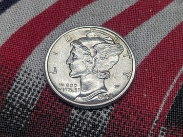 *BU* 1942-D Mercury Silver Dime