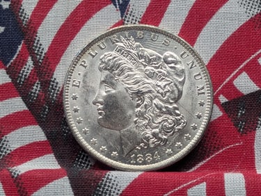 1884-O Morgan Silver Dollar