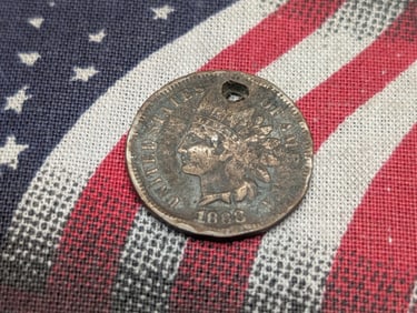 1868 Indian Head Cent