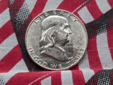 1952-D Franklin Silver Half Dollar *AU/UNC*
