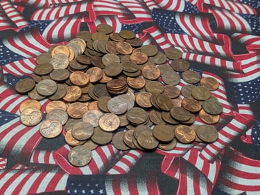 1 Lb. of 1981 & Earlier Copper Lincoln Cents
