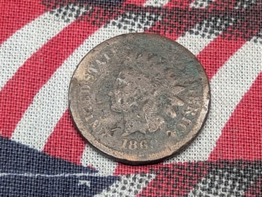 1869 Indian Head Cent