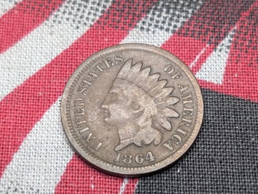 1864 Brown Indian Head Cent