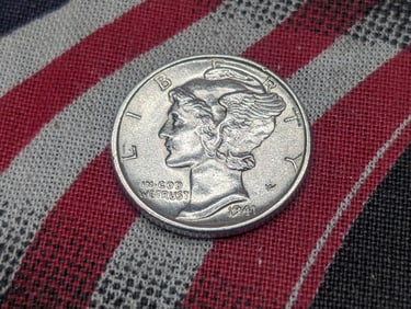 *BU* 1941 Mercury Silver Dime
