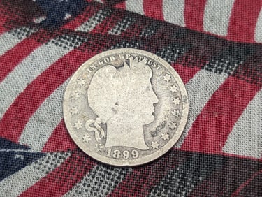 1899 Barber Quarter
