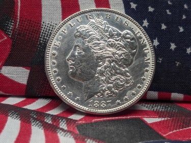 1887 Morgan Dollar