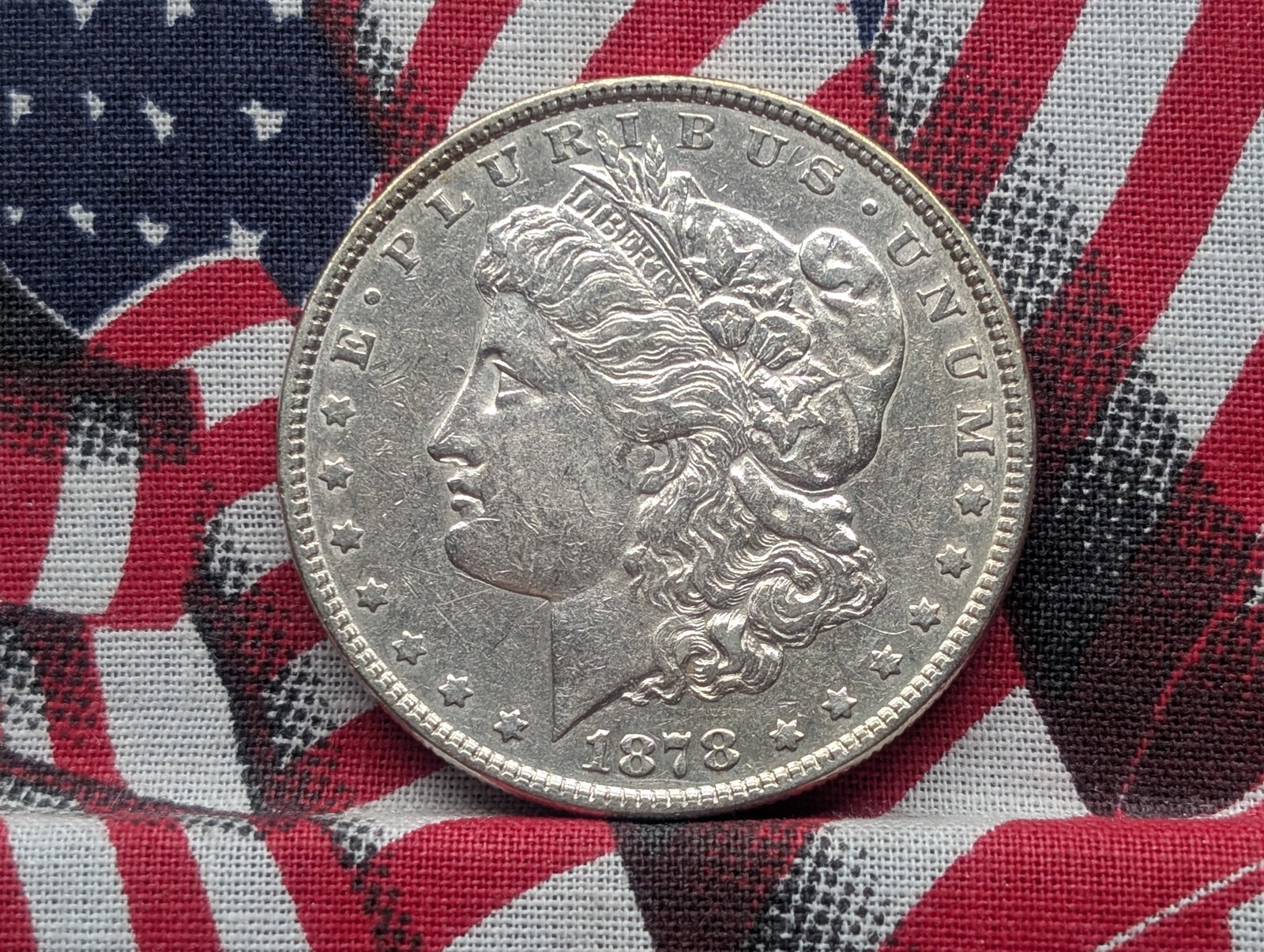 1878 Morgan Silver Dollar: 1878 Morgan Silver Dollar