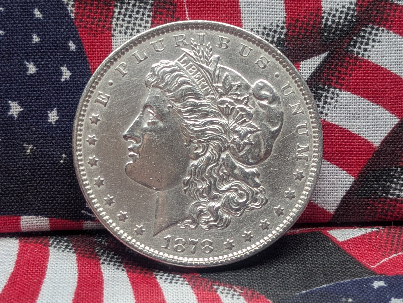 1878 Morgan Silver Dollar: 1878 Morgan Silver Dollar