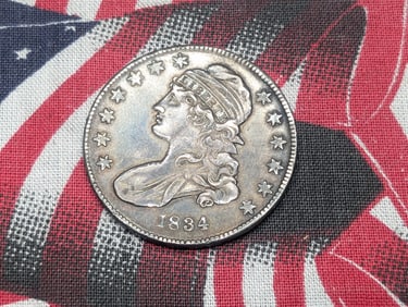 *XF* 1834 Capped Bust Half Dollar