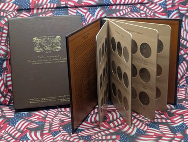 1971-1978 Eisenhower Dollar Collection in Dansco Album w/ Sleeve (Includes Proofs & Silver) **Also