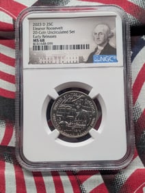 2023-D Eleanor Roosevelt Quarter - NGC MS68 *Early Release*