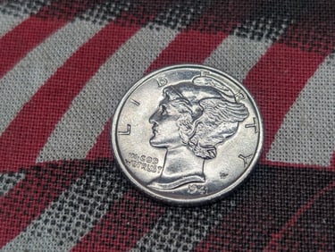 *BU* 1941-S Mercury Silver Dime