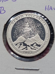 2012-S America the Beautiful Silver Quarter Hawaii