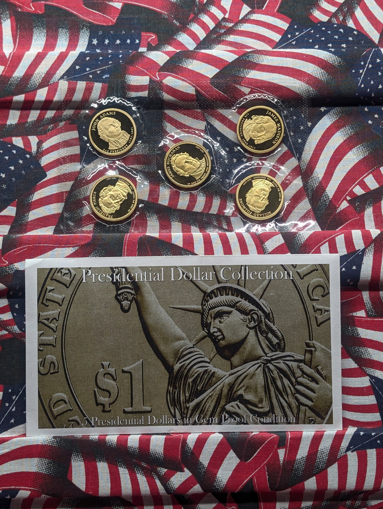 2010-S Presidential Dollar Collection: 2010-S Presidential Dollar Collection