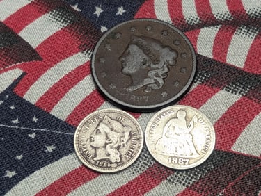 Grab Bag of Various Vintage U.S. Coins