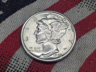 *BU* 1943-S Mercury Silver Dime