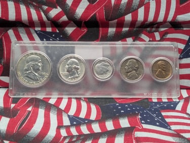 1952 Year Coin Set in Whitman Case
