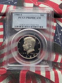 1980-S Kennedy Half Dollar PCGS PR69 DCAM