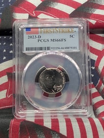 2023-D Jefferson Nickel PCGS MS66 FS