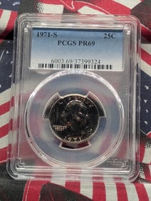 1971-S Washington Quarter PCGS PR69