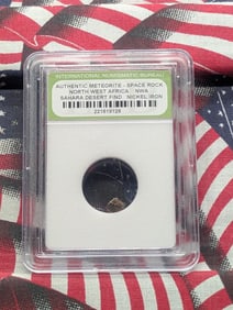 Authentic Meteorite Space Rock - North West Africa - Sahara Desert Find - Nickel Iron