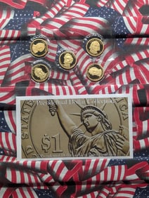 Presidential Dollar Collection in Gem Proof Condition